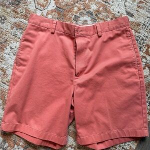 L.L. Bean Men's Salmon Flat Front Shorts